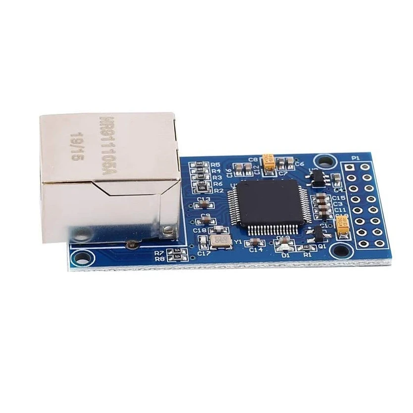 Módulo de red Ethernet de puerto serie New-CH9121, convertidor UART a RJ45, módulo de red DC 3,3 V 5V STM32 TCP/IP