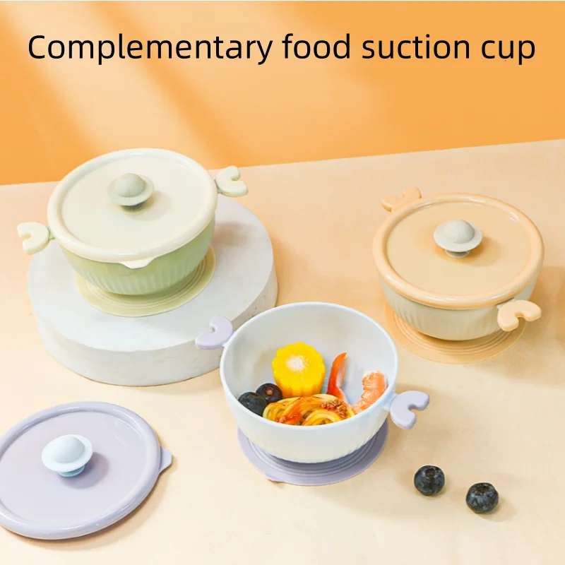 Baby food bowl Special for babies children food grade environmental protection PP material with suction bowl maternal and child