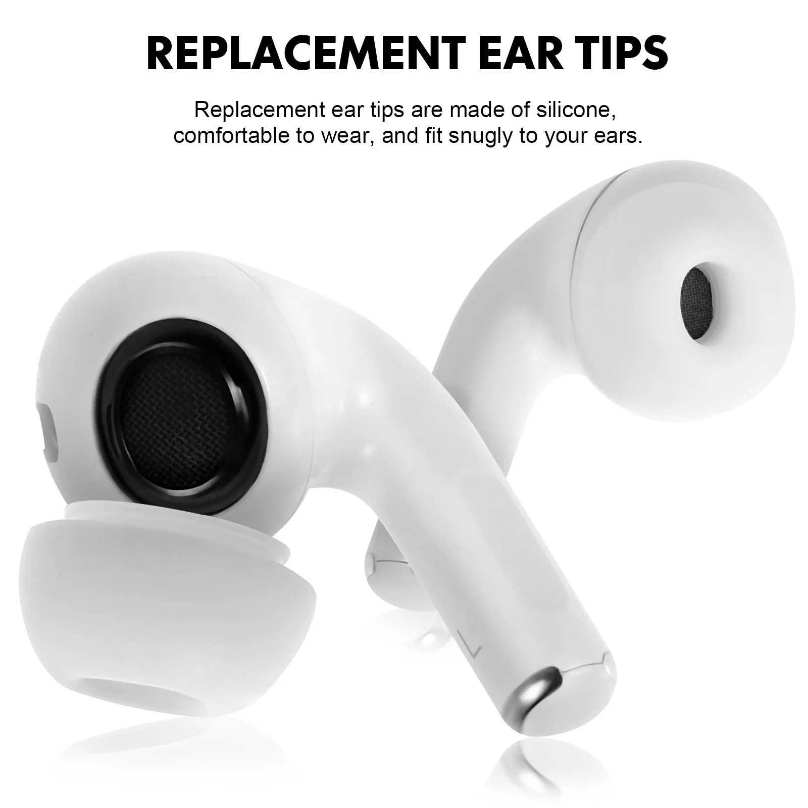 

Ear Tips Silicone Fit Noise Reduction For Air Pro Earbuds Accessories Health Care