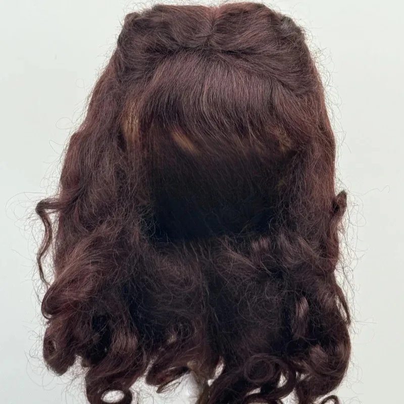 

Full Size Mohair Doll Hair JD543 Half tied Long Princess Soft wave BJD Wigs 1/12 1/8 1/6 1/4 1/3 Qbaby Pullip Blythes Accessorie