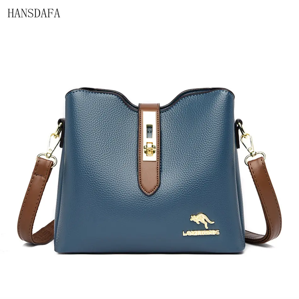 2023 Trend Women Bags 3 Layers Bucket Crossbody Bags Fashion Small Shoulder Messenger Bag Luxury Designer Purses and Handbags