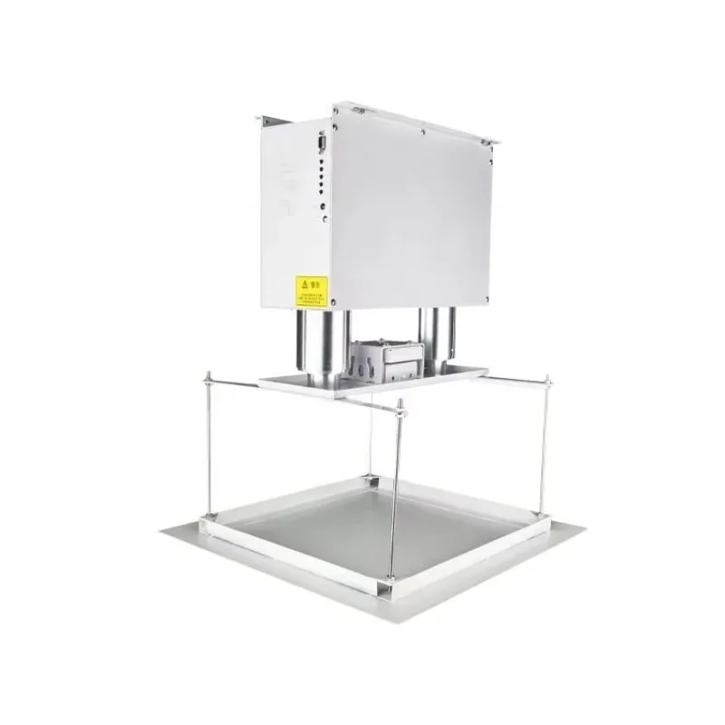 Motorized Projector Ceiling Mount Motorized Projector Lift Aluminum Steel Retractable Ceiling Mount TV Mounts Carts