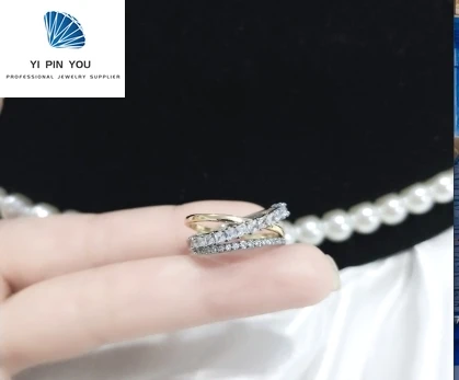 

High Quality High-end S925 Low-key Luxury Daily Versatile Zircon Ring - Commemorative Gift