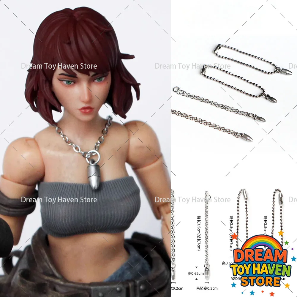 1/12 مقياس الجندي قلادة قلادة العصرية العسكرية الزخرفية قلادة ملحق صالح 6 بوصة عمل الشكل الدمى نموذج اللعب #1