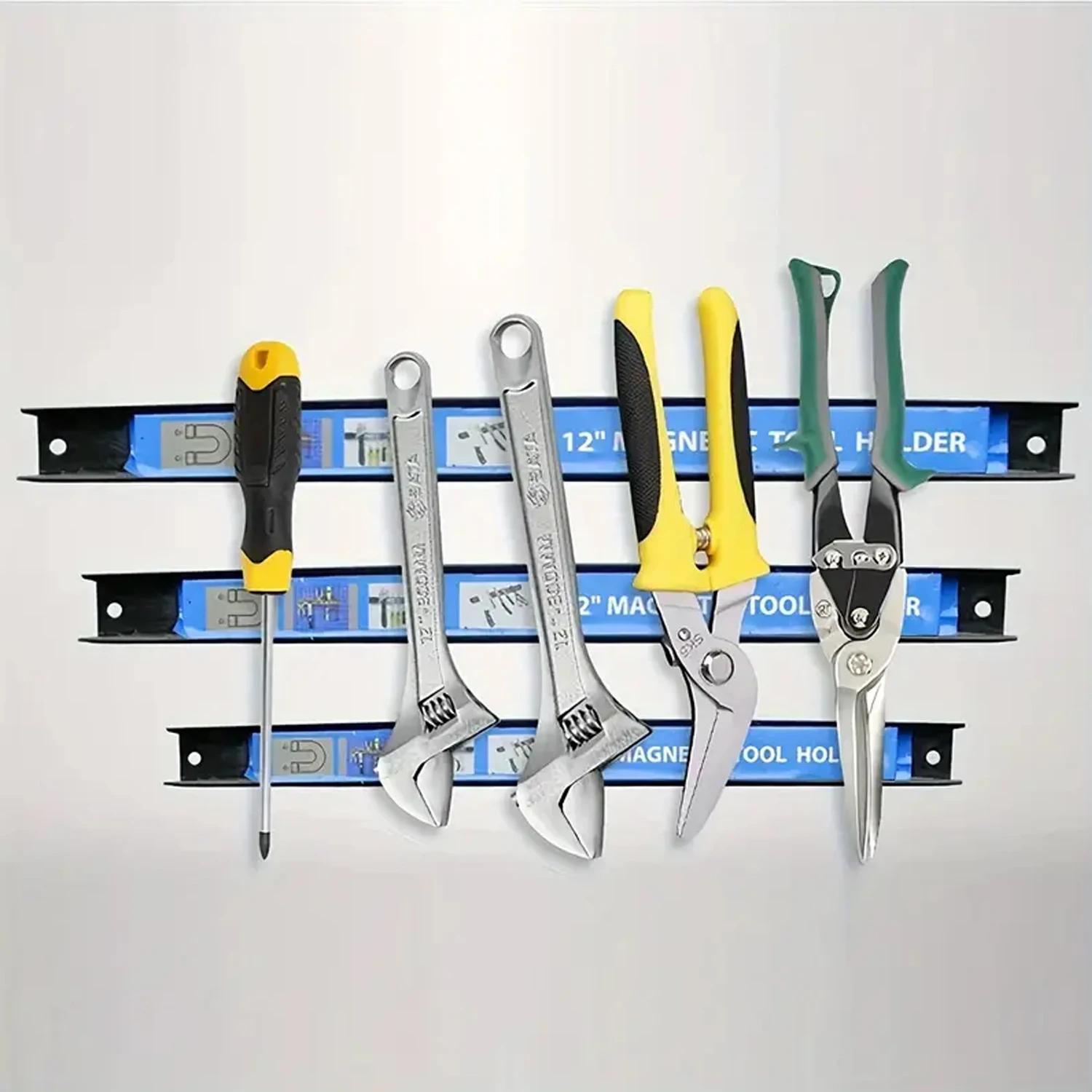 

8,12,18,24-дюймовый компактный металлический органайзер, стойка с сильным магнитом, магнитный держатель для инструментов, сверхмощный стержень для инструментов