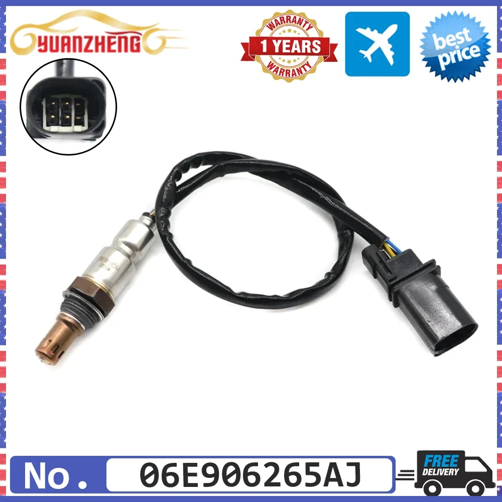 NEW Upstream Air Fuel Ratio Lambda O2 Oxygen Sensor 06E906265AJ For Audi A4 A5 A6 A7 Q5 S4 S5 SQ5 2009-2017 234-5164 4L0906262K