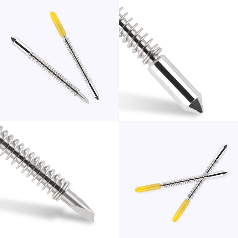 شفرة قطع لغرافتيك CB09 صورة ظلية كاميو تروبو ، شفرات قاطع فينيل ، سكين ، 30 ، 45 ، 60 درجة ، 60 درجة