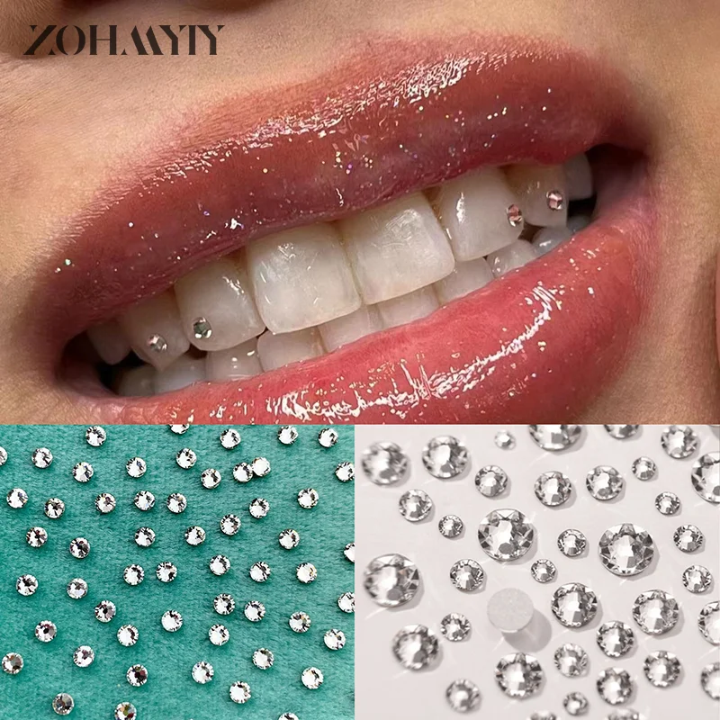 

1Pcs Fashion Teeth Gems Beauty Diamond Dental Crystal Tooth Jewelry Ornaments Tooth Gems Acrylic Jewelry Gem Decorations