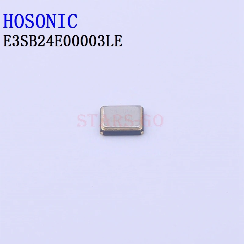 

10PCS/100PCS 24MHz 3225 4P SMD 20pF ±10ppm -30~+85℃ E3SB24E00003LE Crystals