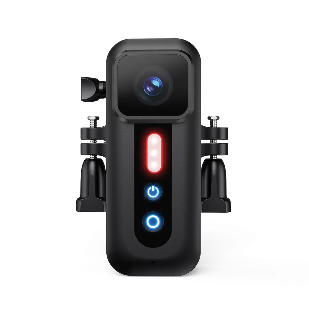 

New 1080P self-driving recorder bicycle tail light multi-function portable Vlog body camera