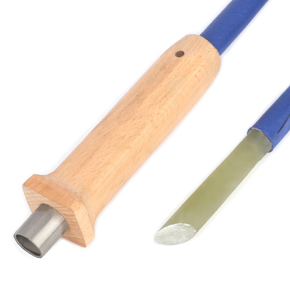 20-40Lbs Traditional Bow 53" Split Longbow Leather-wrapped Grip Comfortable Takedown Bow RH/ LH Archery Target Hunting Long Bow - view 4