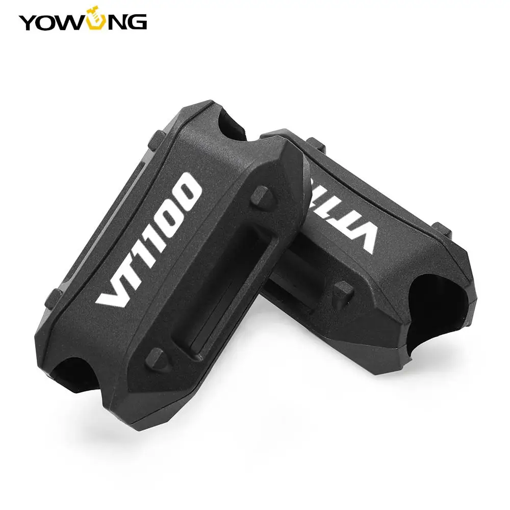 

FOR HONDA VT1100 VT1100C/C2 VT1100T VT 1100T Motor Accessories Engine Guard Crash Bar Bumper Protector Decorative Block VT 1100