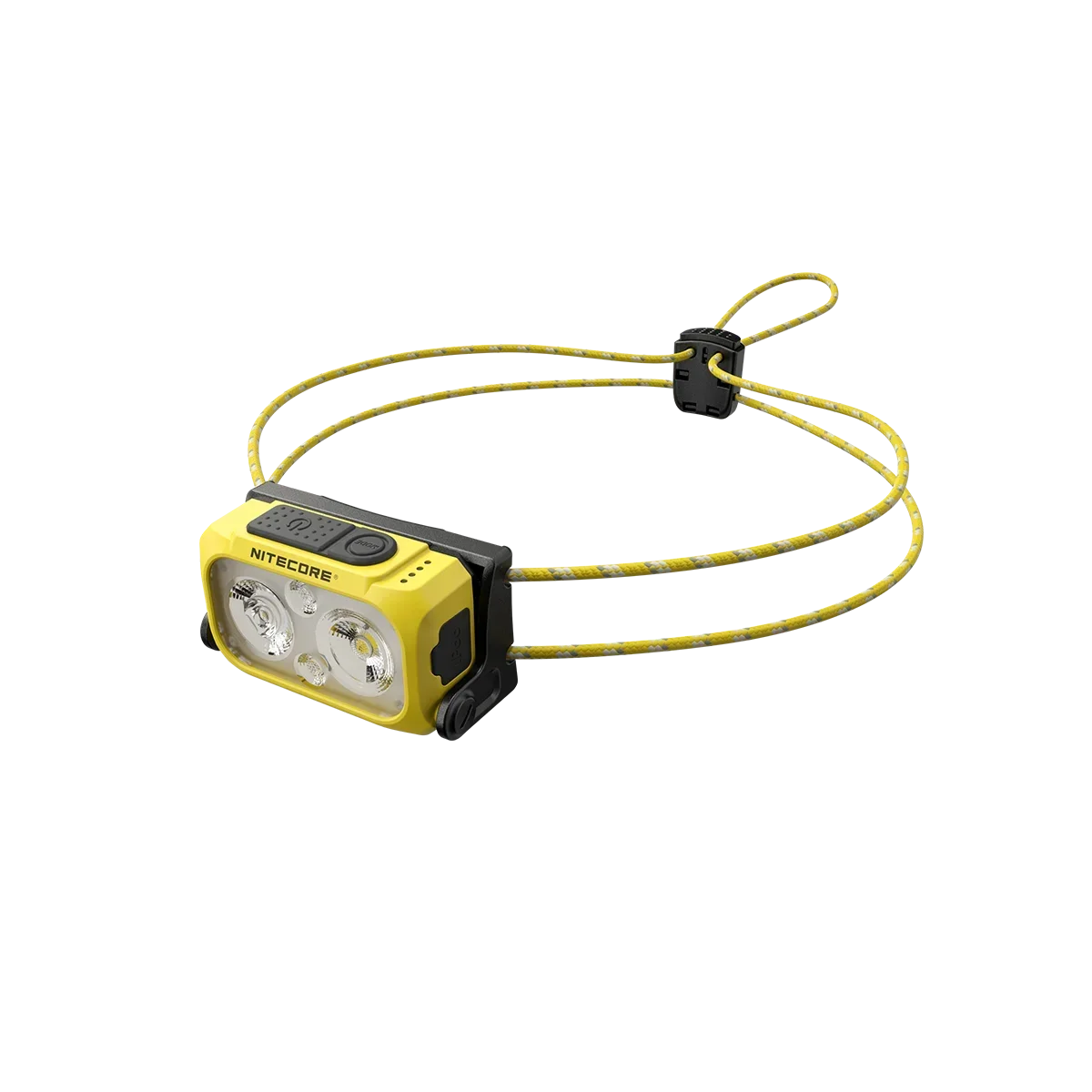 NITECORE-Lámpara de doble haz ultraligera NU21, Faro de Triple Salida de 360 lúmenes, recargable por USB-C, luz blanca y roja