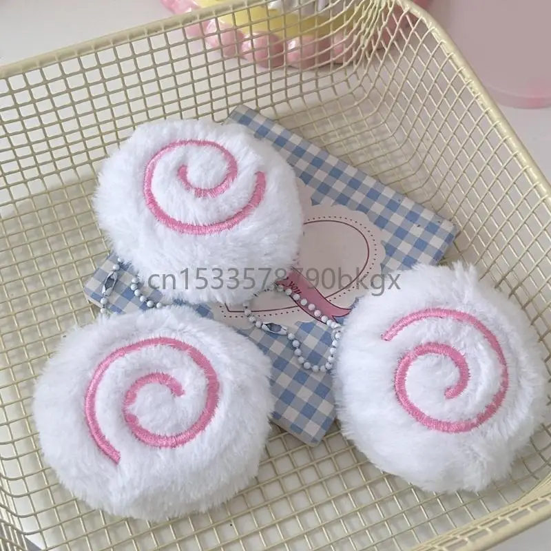 

Realistic Fish Cake Plush Keychain Soft Stuffed Toy Backpack Bag Pendant Accessories for Decoration Enthusiasts J78E
