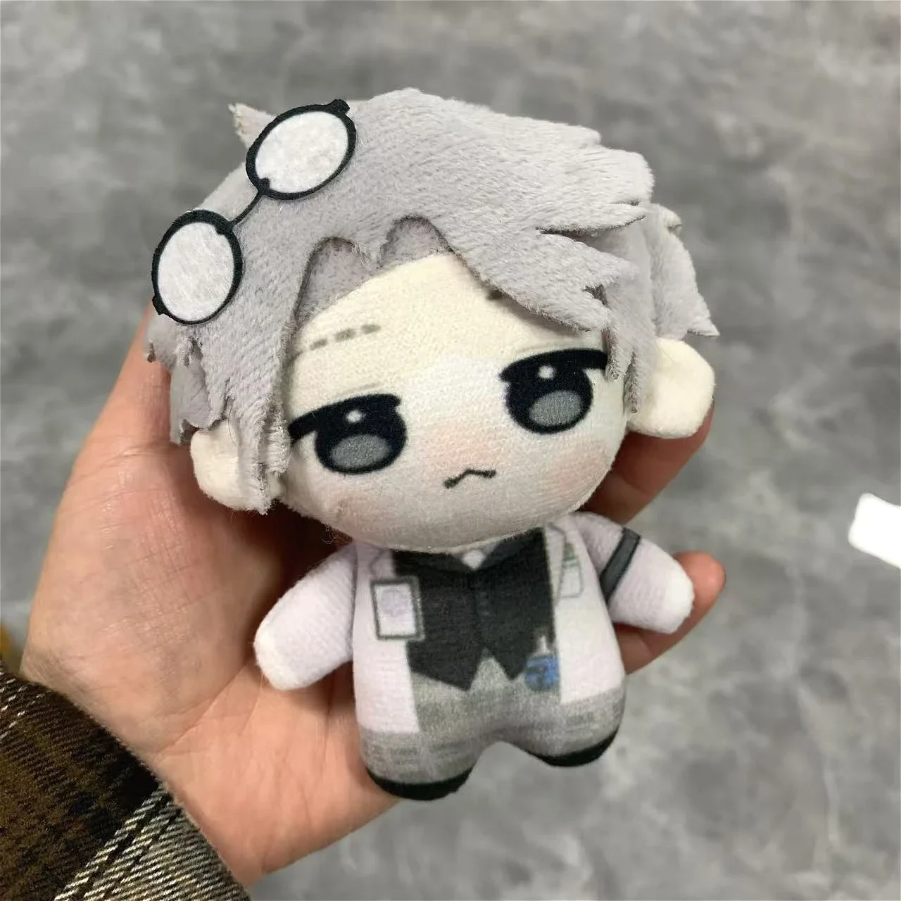 Anime Identity Ⅴ Embalmer Aesop Carl Cosplay Cartoon Mini Fluffy Dolls Nunu Bag Pendant Dango Keychain Halloween Xmas Gift Game