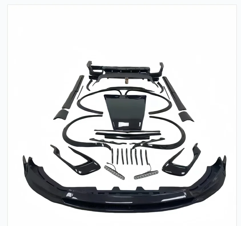 Suitable forMaserati Levante Modified MSY Model Small Surround Carbon Fiber Front Lip Rear Lip Side Skirt Tail Wing Wheel Arch