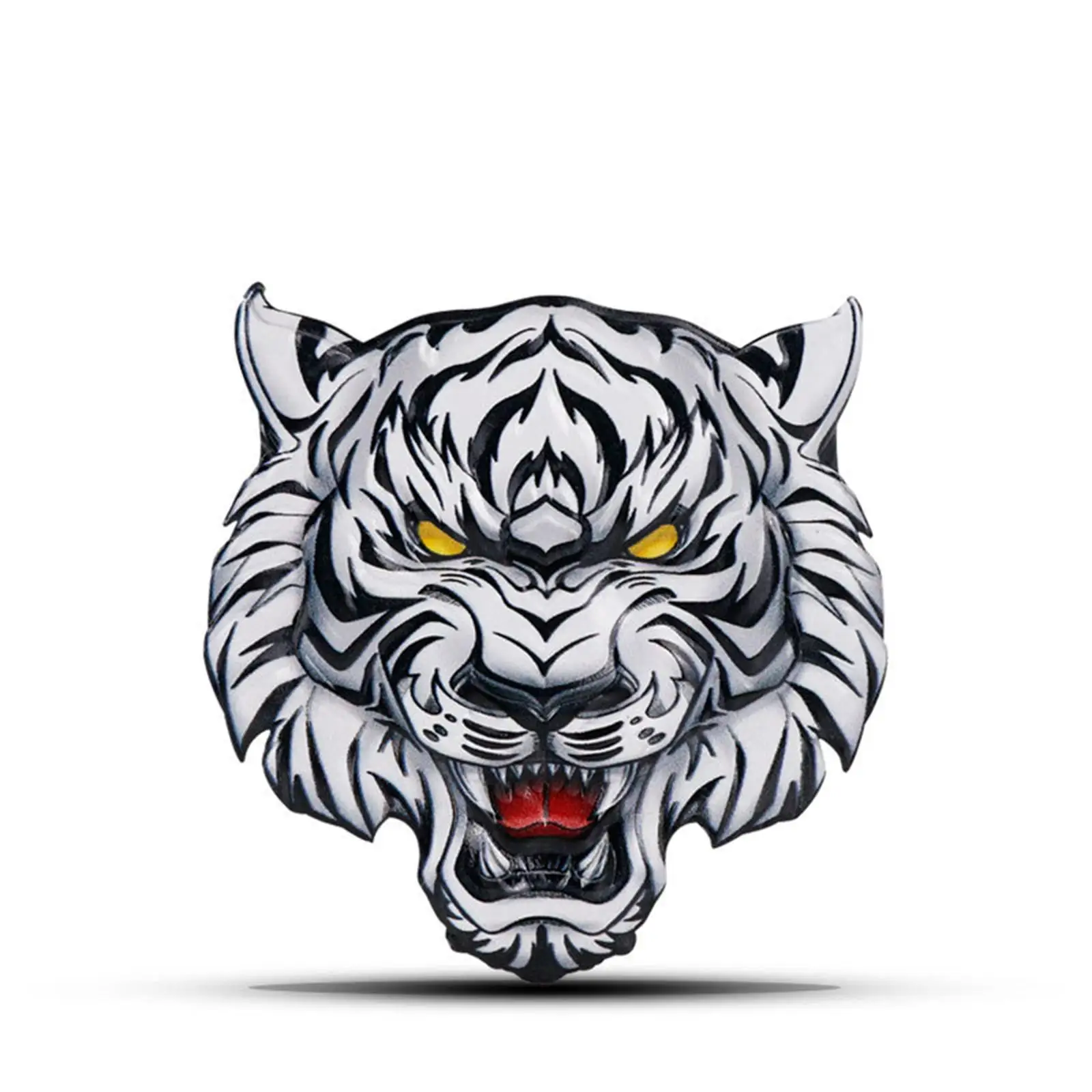 Tiger Metal Sticker for Car 3D Stereo 3D Animal Decal for Laptop Car