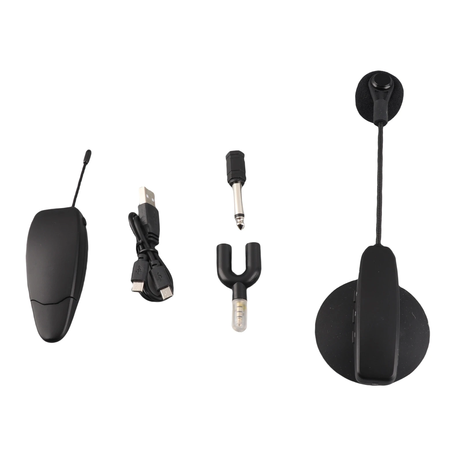 

Беспроводной инструментальный микрофон с шумоподавлением, автоматическое соединение, беспроводной UHF-микрофон, шланг на гибкой шее для гитары для выступлений