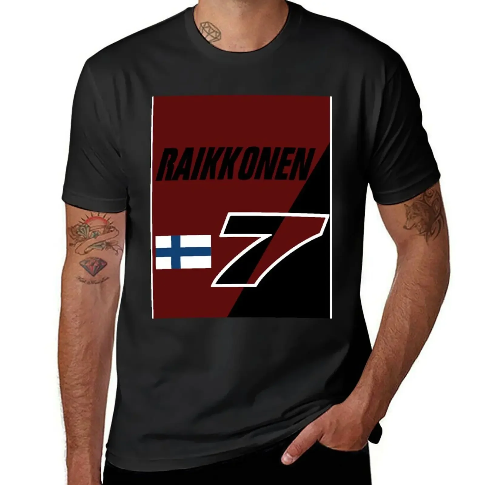 

Kimi Raikkonen T-Shirt kawaii clothes graphic tee shirt animal prinfor boys t shirts for men