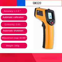 GM320 Industrial infrared thermometer gun Kitchen electronic thermometer