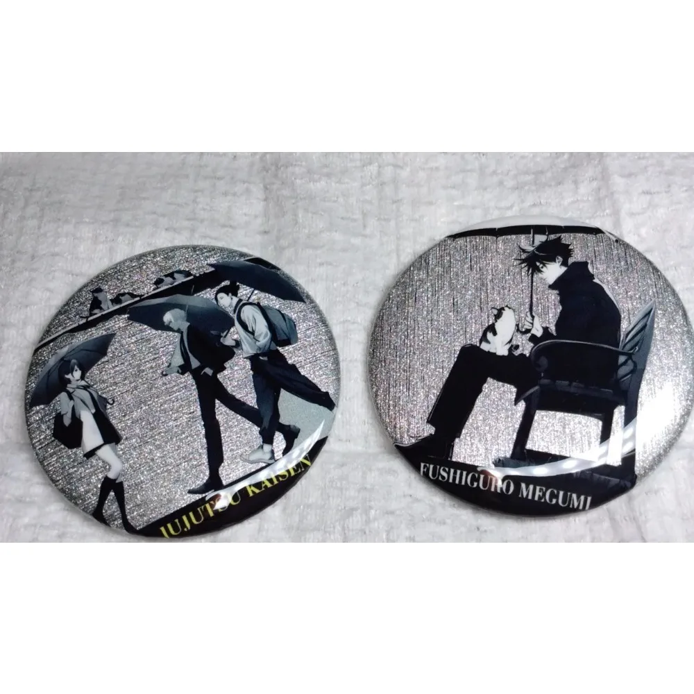 Jujutsu Lijn Badge Wederzijdse hulp Satoru Geto Fushiguro Megumi Anime Randapparatuur ka r en geluid Originaliteit 58mm broche versie d Koc c bodemtemperatuur