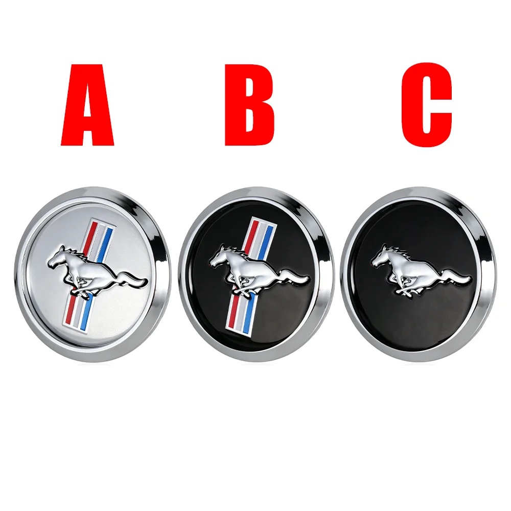 68MM Auto-Radnabenkappen Aufkleber Emblem Felgenabdeckungen für Ford Focus Mustang Mk2 Mk3 Mk7 Fiesta Ranger Kuga F150 Bronco – Detail 3
