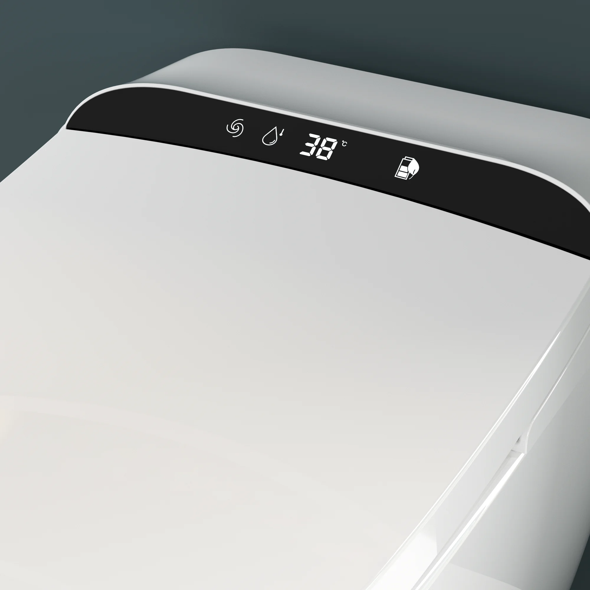 Bol électrique sans réservoir, nouveau Design, toilettes montées au sol, placard à eau mural, bol de couleur, toilettes intelligentes