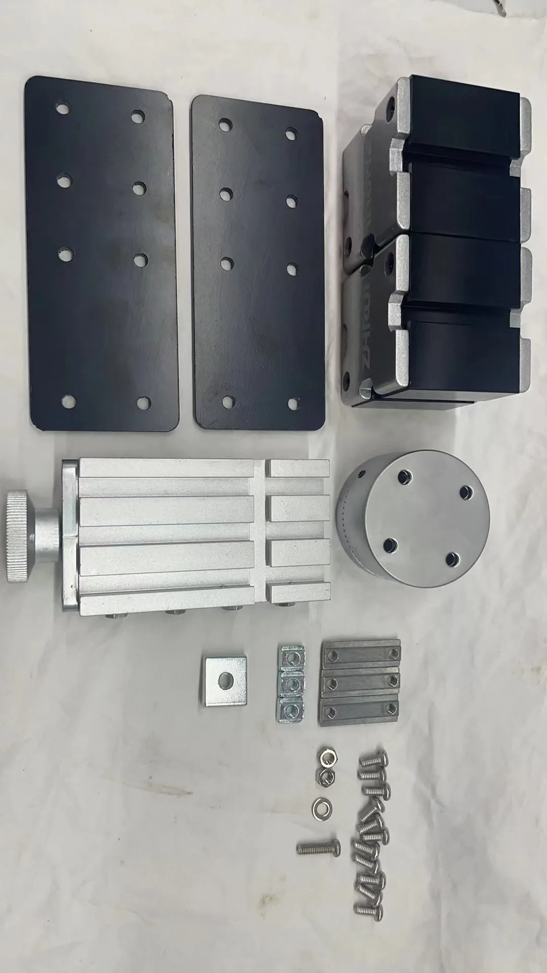 Torno Metálico Giratório Acessórios para Mini Eixos Conjunto