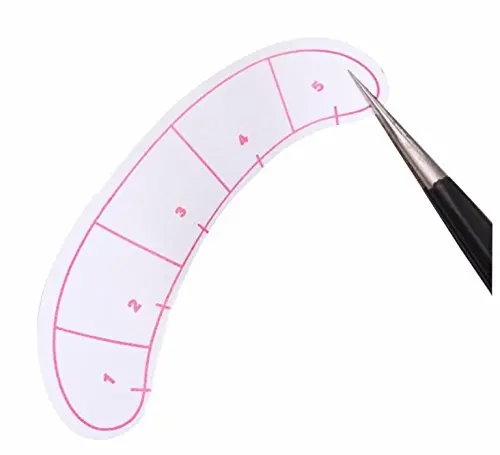 140 個 3D まつげアンダーアイパッチ - 使い捨てまつげエクステンションステッカーパッド、プロ用つけまつげ分離シールド