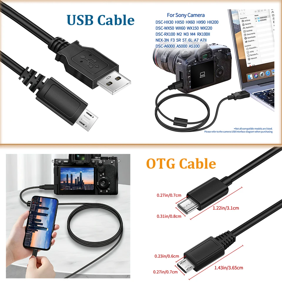 usb cable camera connect pc canon
