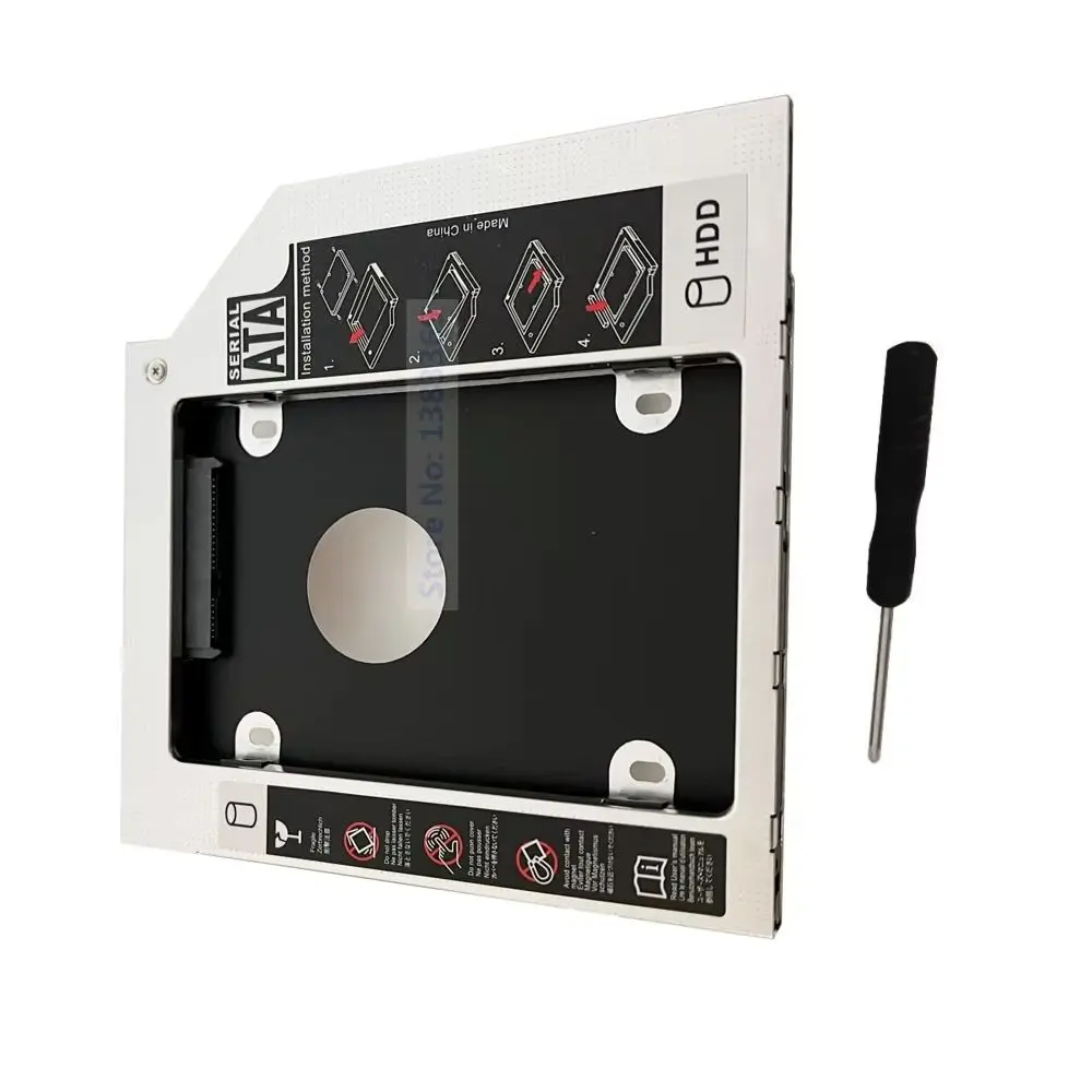 Второй жесткий диск HDD SSD оптический кронштейн Caddy для HP 15-f205dx 15-ab030tx 17-P053NO 15-p060sr 17f-004dx 17-f233cl SU-208FB GB CB