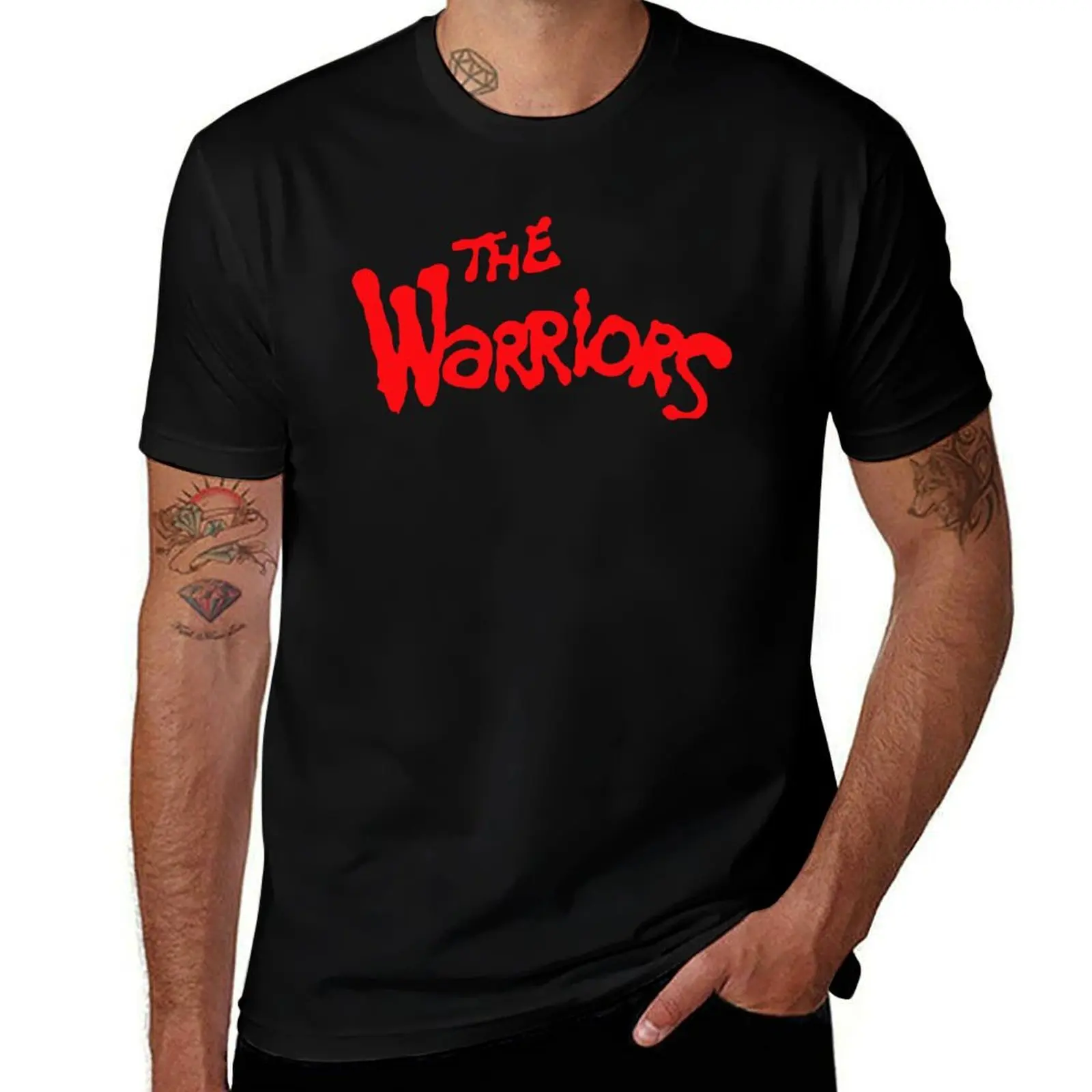 

The Warriors T-Shirt men t shirt cotton 100% funny t shirts man T-Shirt