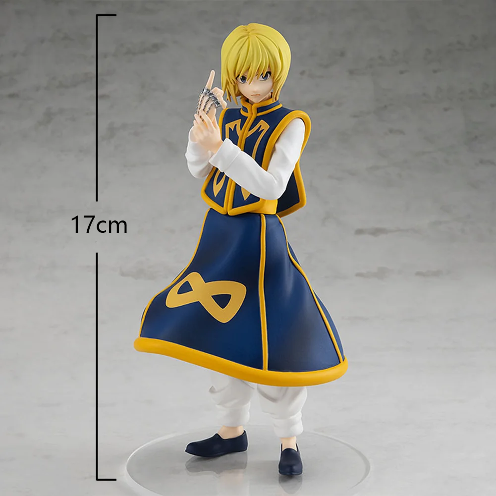 Japanese Anime Peripherals Hunter Figure Kurapika Standing Gentleman Action Figures Collection Model Doll Gifts 17CM