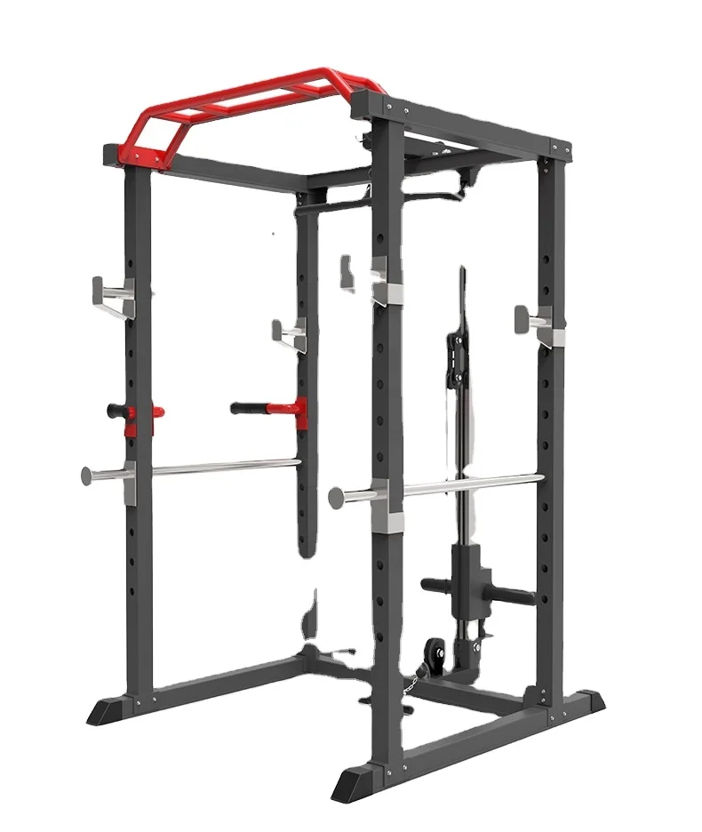 

Commercial Half Rack Multi Gym Equipment Power Fitness Squat Rack Made of Durable Metal