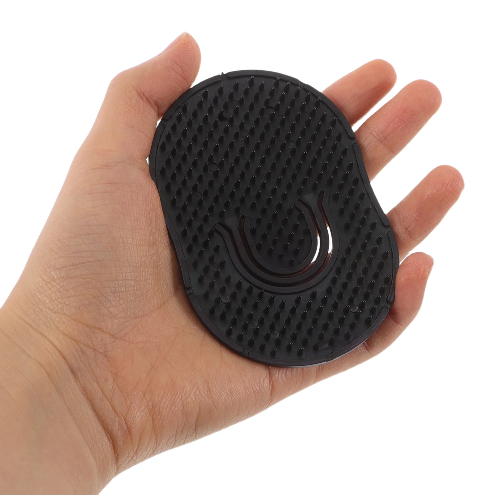 

10Pcs Portable Pocket Hair Brush for Men Soft Silicone Scalp Massager Comb Deep Cleansing Function Scalp Care Comb Versatile Use