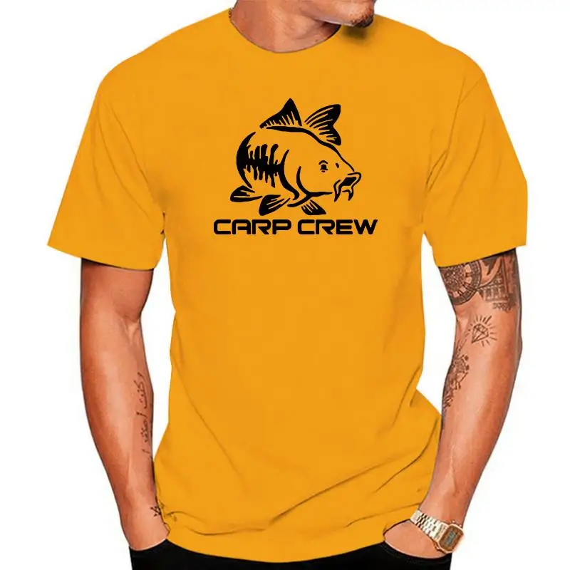 2022 Newest Men's T-Shirt Carp Crew Graphic Aesthetic Tops T Shirt Oversized Vintage Streetwear Men Tshirt Droshipping