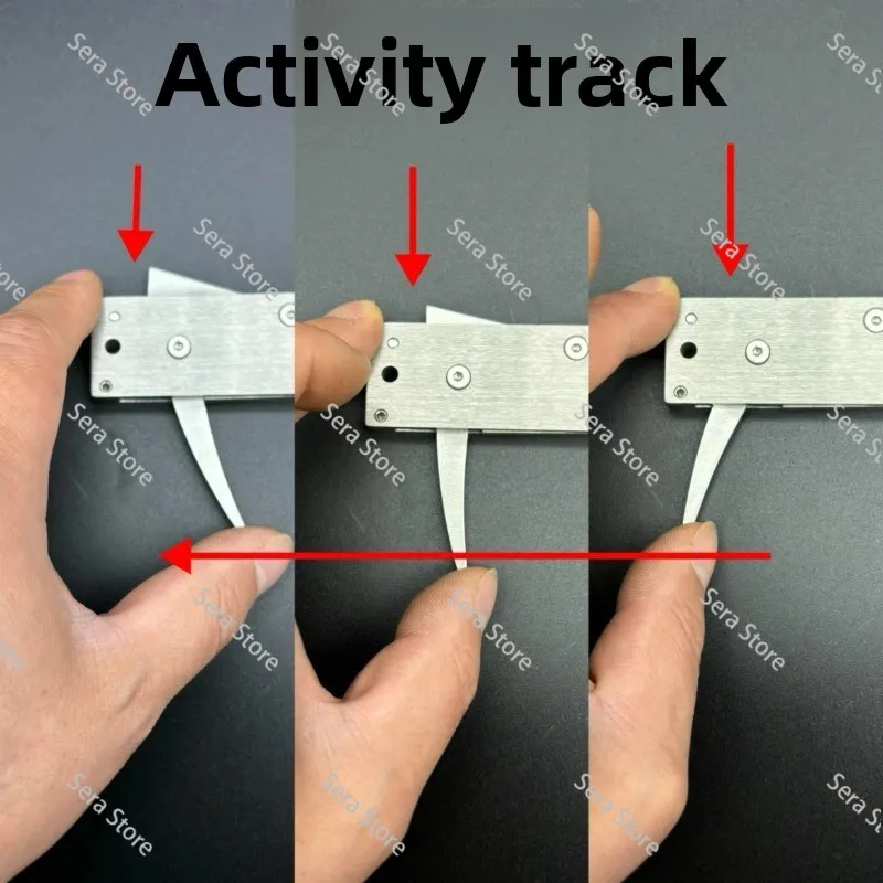 Machine Tool Positioning Lock Limiter Press-down Mechanical Lock Stainless Steel Touch Switch Push-pull Lock Rope Device
