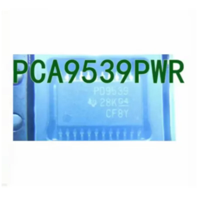 10PCS PCA9539PWR 16-Bit I2C SMBus Low-Power I/O Expander 2.3-5.5V Interrupt Reset 24-TSSOP SMD Chip