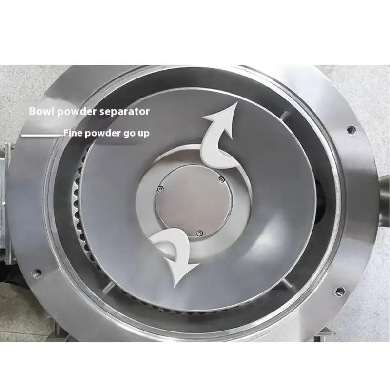 80-400 Mesh Tarwe Soja Meel Rijst Ultrafijne Slijpset Chili Grinder Kruiden Poeder Machine