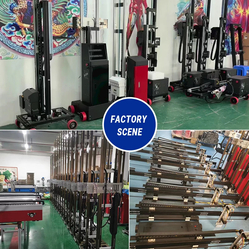 BK-UP200WX Wall Printing Machine 3D Vertical Wall Printer Double Print Head DX10 Digital Varnish Inkjet Printer