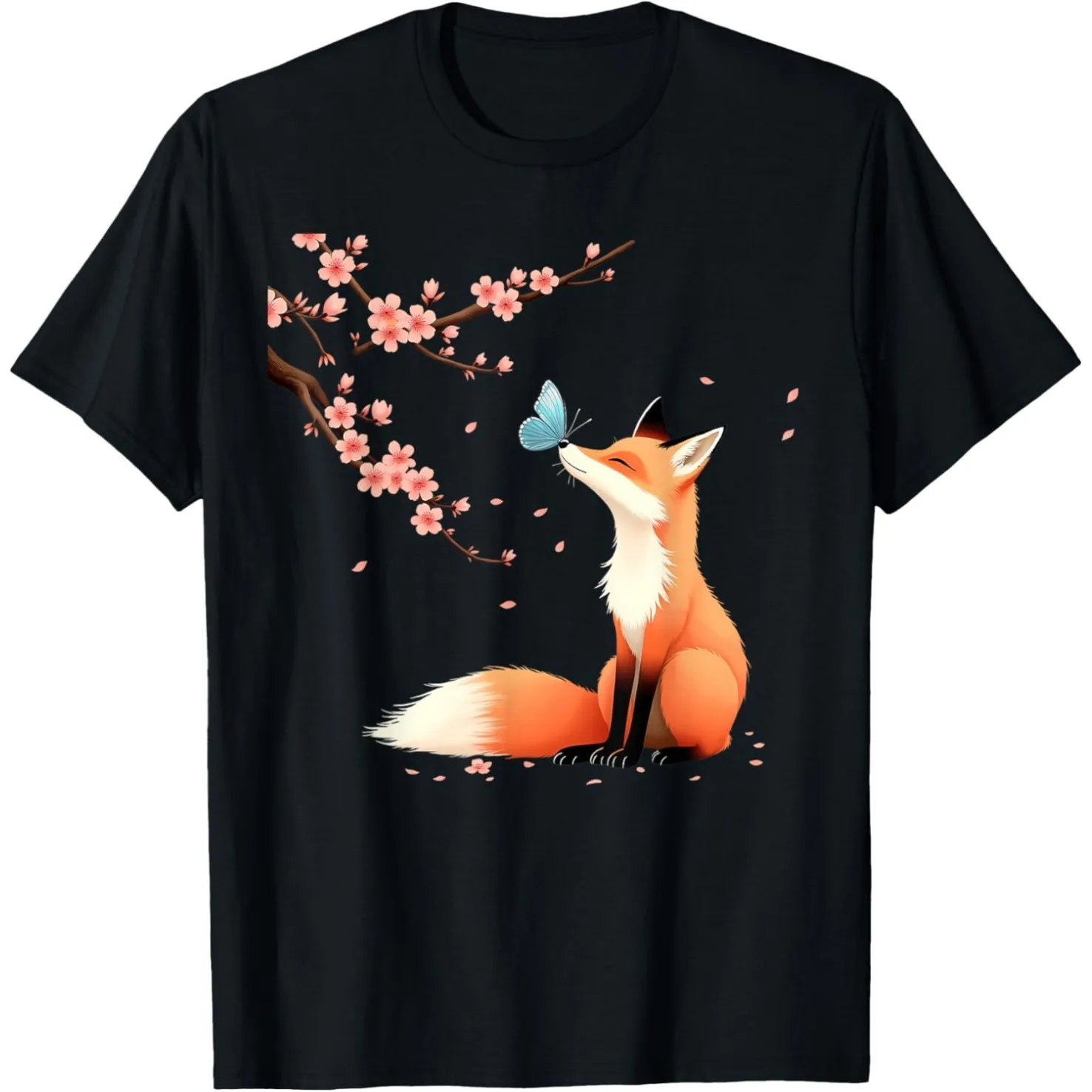 Foxes Of The World Lustige Fuchstiere, pädagogische T-Shirts für Männer, Humor, Streetwear, T-Shirt, kurzärmelig, Unisex, lockere Kleidung – Detail 2