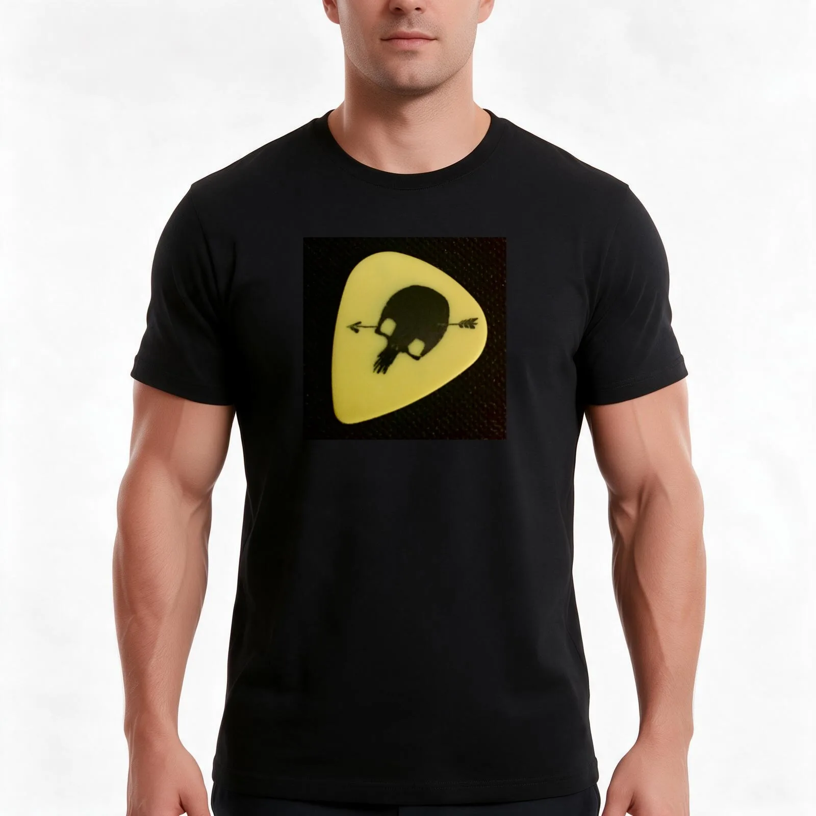 Shakey Graves pic T-Shirt, Summer Casual Cotton Tee, Oversized Streetwear Tops, Vintage Graphic Print, Loose Fit Short Sleeve