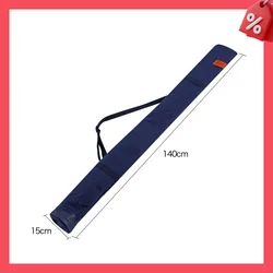 Portable Large-Capacity  Folding Fishing Rod 1.4m Fishing Umbrella Bag Thickening Canvas Rod Bag Fishing Gear Accessories