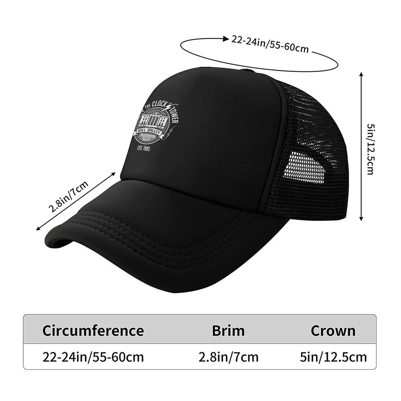 Save the Clock Tower T-Shirt Baseball Cap Luxury Cap hats for men summer hat Women's Hats 2025 Men's