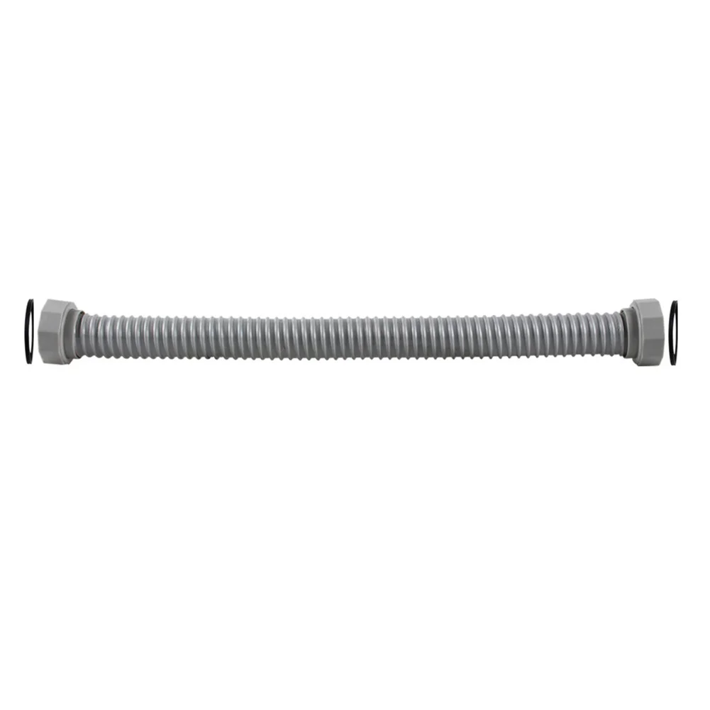 Drainage System Drain Pipe Corrugated Structure Daily Wear Resistance Efficient Drainage Versatile Sink Drain Accessory