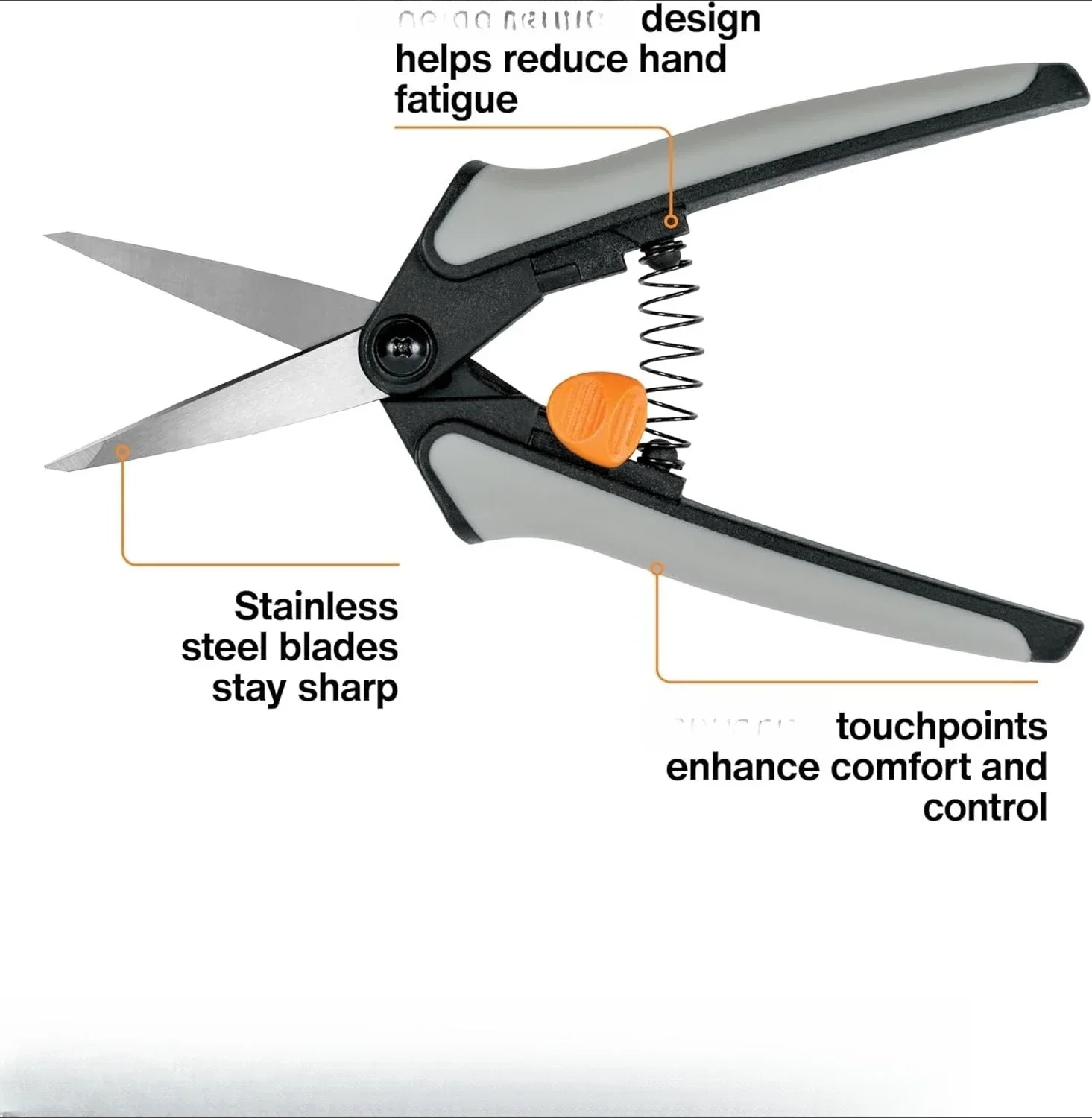 

[Hot Sale, Limited Time Offer!]15pc Micro-Tip Pruning Snip Set, Precision Stainless Steel Blades, Softgrip Handles for Deadheadi