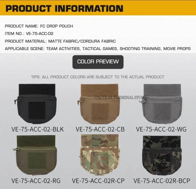 Taktische Bauchtasche FCPC V5 mit Klettverschluss für Plattenträger und Brustgurte – Detail 2