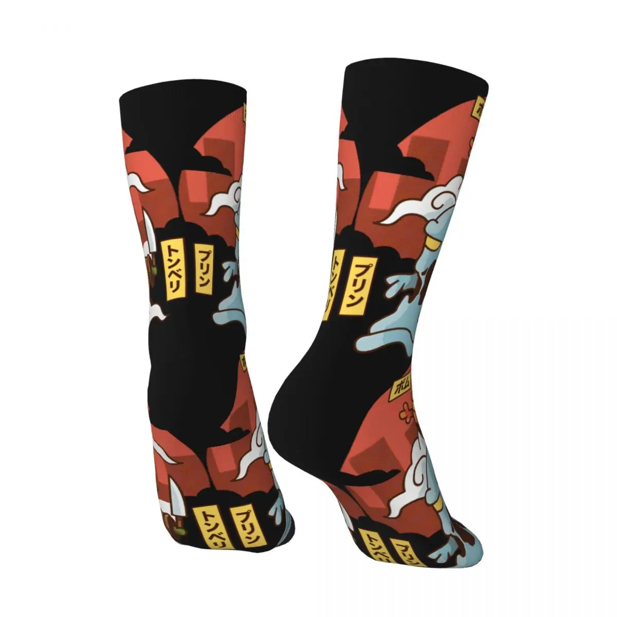 Funny Crazy Sock for Men Enemies Hip Hop Harajuku Final Fantasy XIV Game Happy Quality Pattern Printed Boys Crew Sock Gift