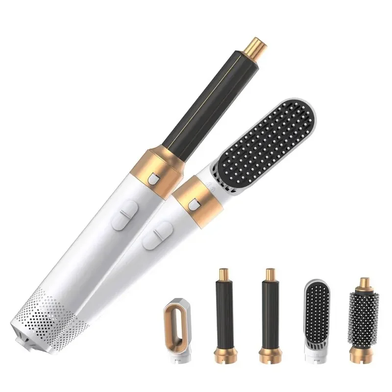 Adapted to dyson hair dryer parts with comb5 in1 hairdryer Big Wave Roll Straight hair comb Integrated machine Multifunctional