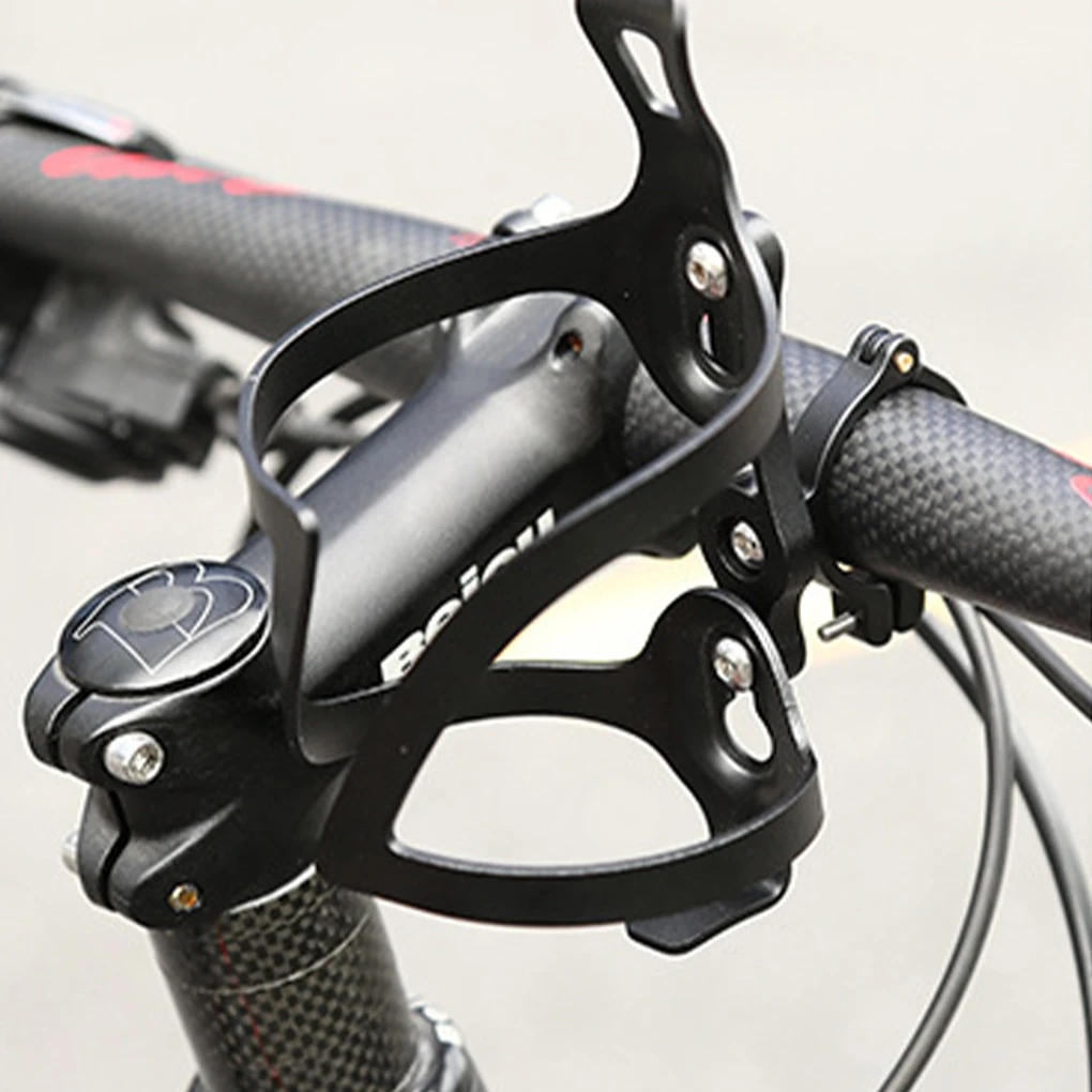 

2 упаковки/лот, безопасный держатель для бутылки с водой на руле велосипеда, простая установка, прочный и долговечный, золотой